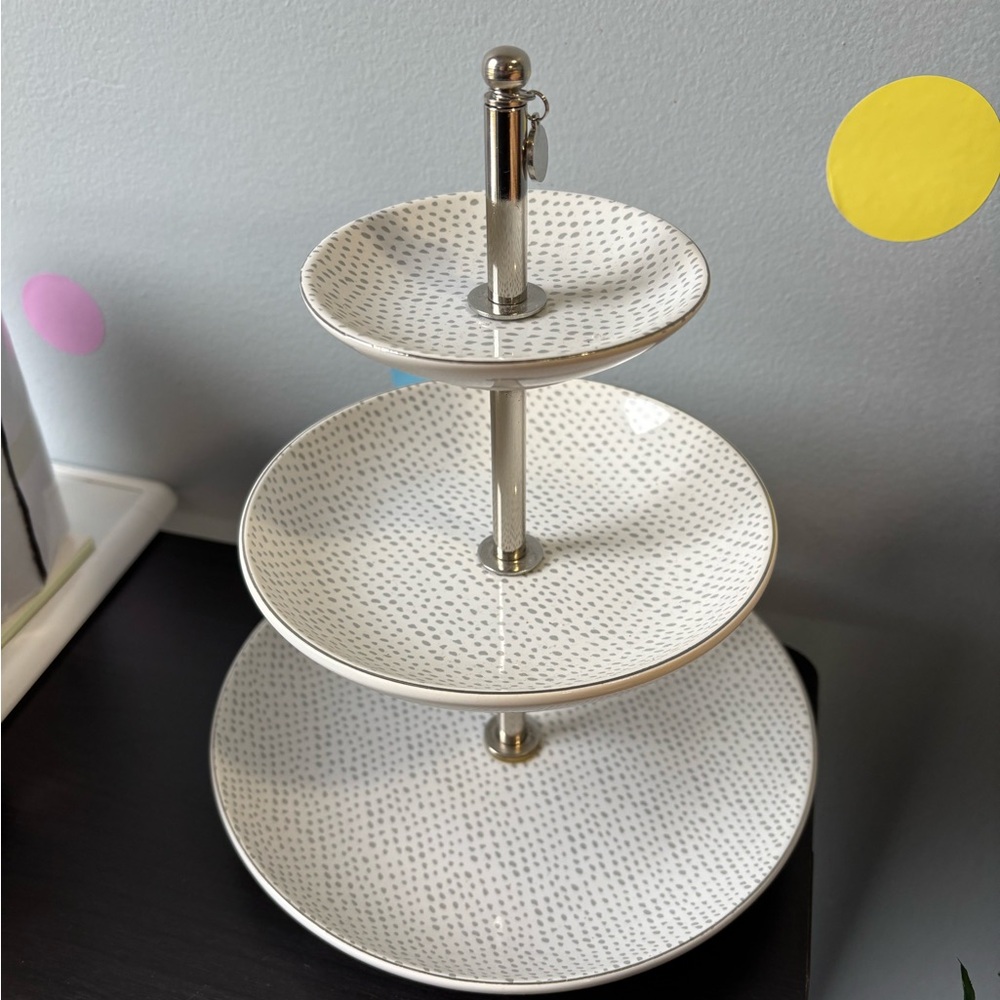 West Emory 3 tier Tid Bit Tray / Jewelry Stand